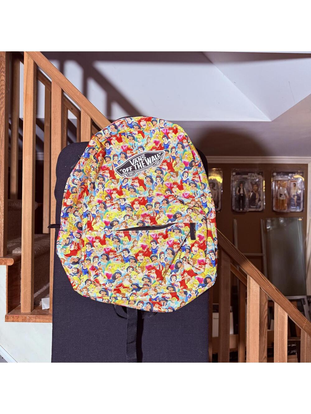 Vans 'Off The Wall' Disney Princess Pattern Backpack